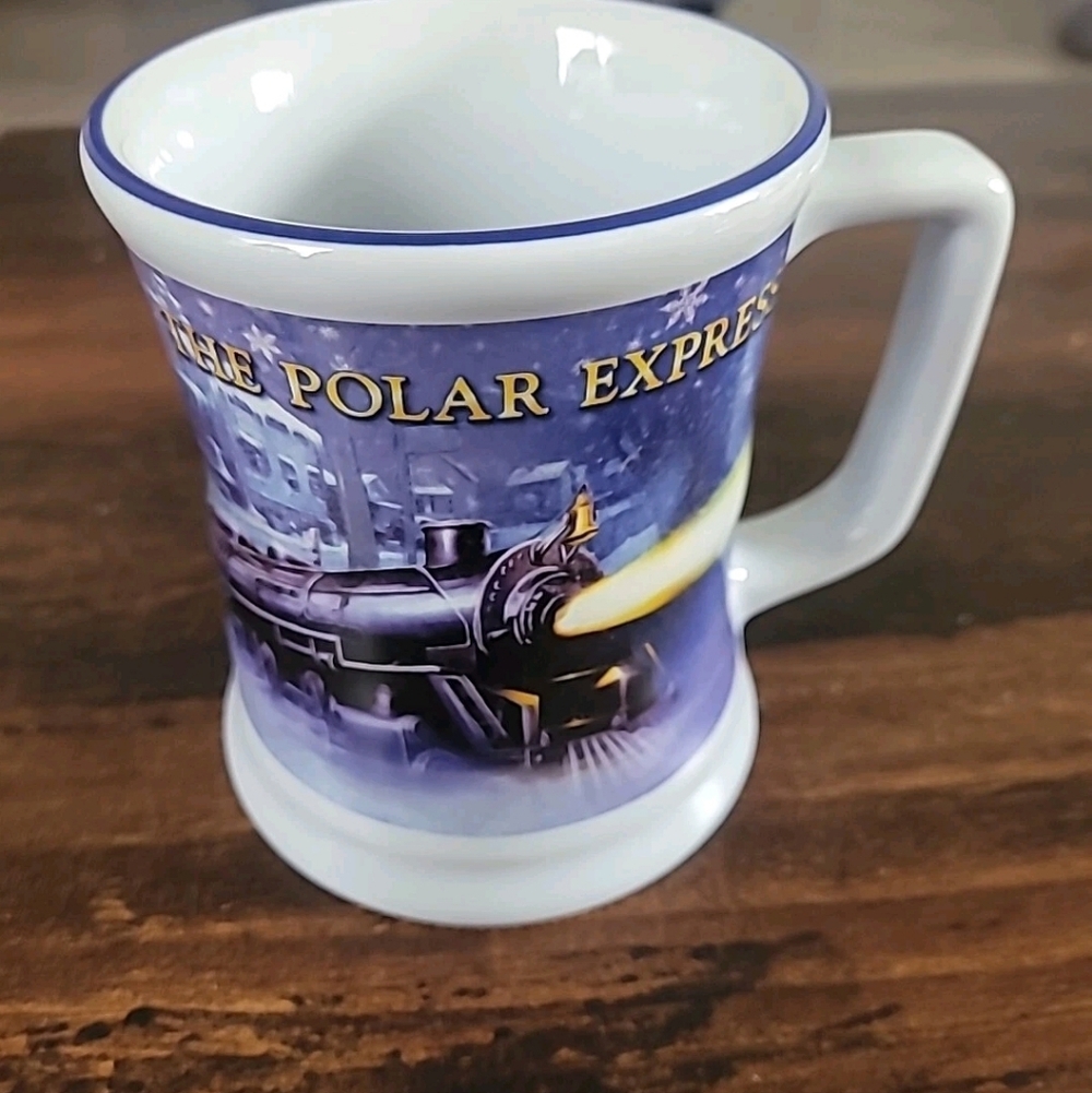 The Polar Express 3D Believe Christmas Mug Coffee Cup 14 Ounce